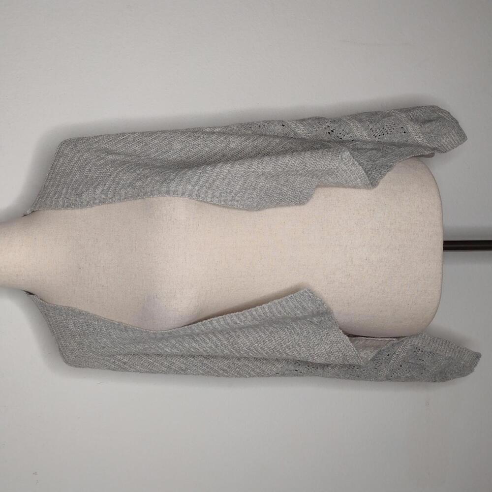 NWT Moth by Anthropologie Women's Gray Cashmere Blend Sweater Size Small